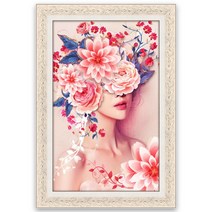 블링블링 DIY 보석십자수세트 CH3D-105 꽃의여인(1), CH3D-105 (꽃의여인(1))