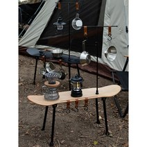 접이식 야외 캠핑 보드 테이블 서핑 카페 휴대용 인테리어 차박 인디언 사이드 감성 특이한, 단일사이즈