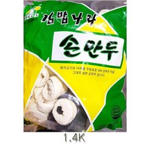 풀그린 BW5E769DB 간편하게 맛나는 별미 김밥나라 매콤한 간단한요리 간단식사 가용비 쫀득쫀득 업소용 냉동만두 야식 1.4K 아이들간식 고기손만두 푸짐한 만두, GD 1