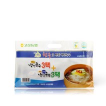 착한들 한우로 만든 냉면육수 번들세트(330ml*6팩), 6개, 330ml