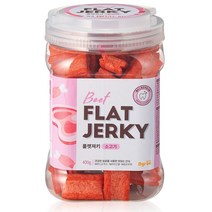 비그리 강아지 치석제거 플랫져키 400g, 소고기, 1개