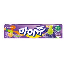 크라운 마이쮸 포도, 44g, 30개