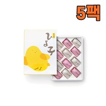 HIYOKO 히요코 만쥬 홍백 병아리 빵 12개입 일본직구, 5팩