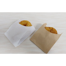 도너츠 고로케 포장 코팅봉투 도넛봉투, 흰색(노루지)