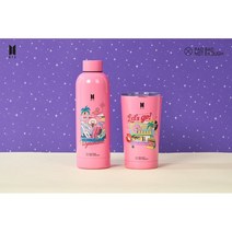 방탄소년단 (BTS) - BBNE BTS Dynamite Water Bottle [Pink]