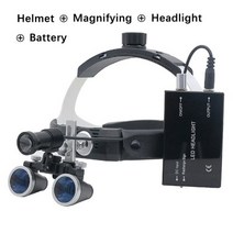 고급 루페 돋보기 루빼 휴대용 확대경 조명 헤드 루뻬, Headlight Magnifier, 2.5X