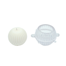 [드그라쎄] 캔들만들기 DIY재료, 19.스트라이프 볼 pc몰드(1)