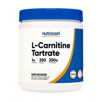 뉴트리코스트 L-카르니틴 타르트레이트 250g, 1개, 기본
