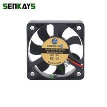 5010 DC 5V 12V 24V 듀얼 볼 베어링 냉각 팬 50MM 50x50x10mm 컴퓨터 CPU 쿨러 3D 프린터 XH2.5 용 소형, 03 Ball Bearing  24V