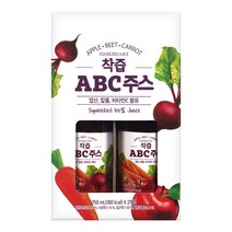 착즙 ABC주스 750ml x 2입