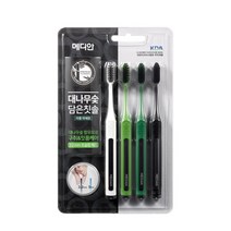 메디안 [무료배송]메디안 대나무숯담은칫솔(4입), 5세트