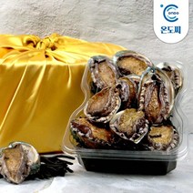 [온도씨]완도 활전복 선물세트 9-10마리 1kg (대) 고급포장