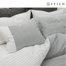 앤스티치 AK수원점 앤스티치 블레어(스트라이프) 면 홑겹베개커버