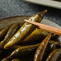 [사나래식품] 간장 고추장아찌 국산 청양고추장아찌, 500g, 1개