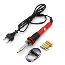 버닝우드 우드버닝툴 인두기 버닝펜 펜촉 재료 30W 220V 낙화술 도구 5pcs 납땜 인두 팁 나무 굽기 펜 스테, 한개옵션0