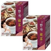 대추차 유자차 생강 쌍화차 마차/ 담터 한차 40T X 2개, 대추차 유자차 생강 쌍화차 마차