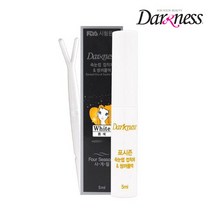 다크니스 속눈썹 접착제, 흰색, 1개