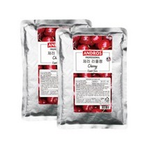 앤드로스 체리 리플잼 1kg 2개세트 과일쨈, 앤드로스 체리 리플잼 1kg 2개세, 2개