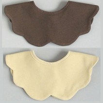 바니블라썸 아기 턱받이 침받이 (사계절용 여름용) 빅롤링세트 (2P), 34.초코+노랑버터