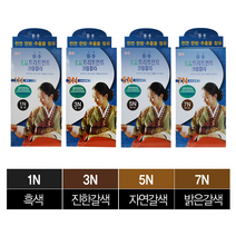 예향 명품 트리트먼트 크림 칼라(1N 3N 5N 7N) / 예향 먹물 헤어 칼라 크림(1N 3N 5N 7N), 예향 먹물 헤어 칼라크림(5N 자연갈색)