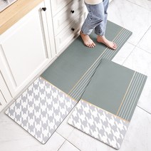 얄리샵 모던 디자인 PVC 주방매트, 모던B