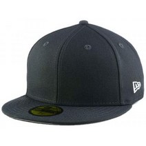 New Era Blank Custom 59FIFTY Fitted Cap Graphite