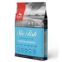 오리젠 CAT 6피쉬 5.4kg 고양이사료, 1개, 단일옵션, 상세 설명 참조