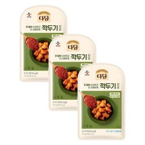 CJ 장 다담 깍두기 양념 된장찌개 집된장 홈쿡 155g 3개 1세트, 18세트