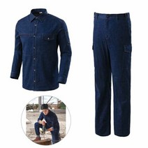 티뷰크 S/S 작업복 TB-19-15J/P 상하의, 색상:상의-L(95)|사이즈:하의-30