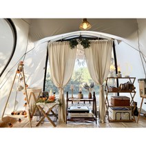 캠핑용 텐트커튼 리빙쉘커튼 노스피크 폴라리스 에르젠 보관가방포함