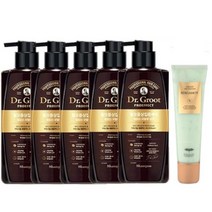 시즌3 닥터그루트 프로이펙트 미녹시놀TM3만PPM 닥터그루트 샴푸 500ml+셀럽 드 베르가못 트리트먼트150ml, 5병+셀럽 트리트먼트150ml