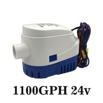 진공 펌프 에어컨 냉장고 DC 12V 24V 물 펌프 자동 빌지 600 750 1100GPH 잠수정 보트 워터 12v 전기 Fola, 06 24V