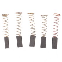 카본 브러쉬 와이어 리드 발전기 일반 전기 모터 브러시 교체 4.5x6.5x20mm 5 개, 한개옵션0