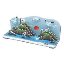 독도 우드락 건축 조립 모형 DIY 만들기, 셀럽스터디 본상품선택