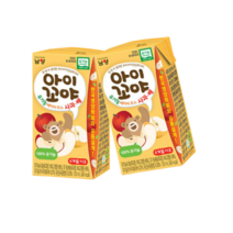 아이꼬야 유기농 베이비주스 120ml x 48 팩 (사과+배맛)
