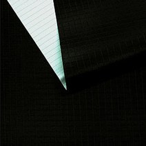 [원단쟁이] 대폭 밀키코팅 타프타립 방수원단 21종 E55, 215(블랙)
