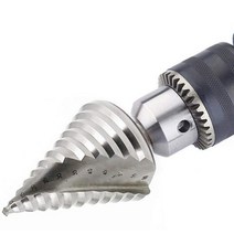 각종 자재구멍뚫기 60mm까지 타공 철 스텐 파이프 알루미늄 스텝드릴비트 82mm, 1개
