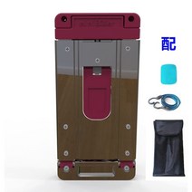 캠핑 트레일러 악세서리 사진 미니 접는 소형 초경량 휴대용 핸드 풀 푸시 가방 야외 여행 홈 슈퍼마켓 쇼핑 수하물 카트 트레일러, 핑크 옥스포드 가방