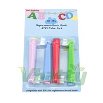 후드티 남자 남성 후드 긴팔티 무지 맨투맨 티 4 개/갑 칫솔 헤드 구강 B 프로 건강 전동 칫솔 청소 용 4 색 교체 키즈