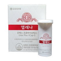 유한양행 엘레나 UREX 프로바이오틱스 170mgx30캡슐 3박스/SI, 3박스, 170mg/30캡슐