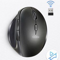 M2150WL 맥북용 무선 버티컬 무소음 손목편한 마우스/도서관 독서실 사무실 공공장소 추천