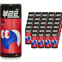 부르르 제로콜라, 30개, 250ml