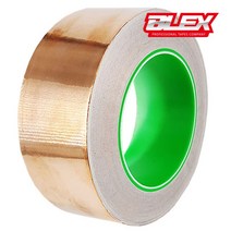 가재울산업 BLEX 블렉스 전도성 동테이프0.05T x 50mm 30M 황동테이프 구리테이프 전기회로 동박테이프 5697-5609756ea, gajae6526 본상품선택