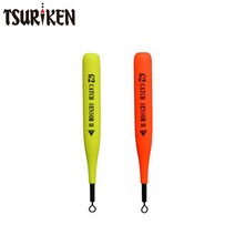 쯔리겐 캐치센서2 막대찌 바다목줄찌 벵에돔 학꽁치 찌, 오렌지 (0호)