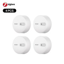 무선 모션 센서 감지기 MOES ZigBee 인체 존재 레이더 파 감지 가정 투야 스마트, 4.4PCS, 4.4PCS