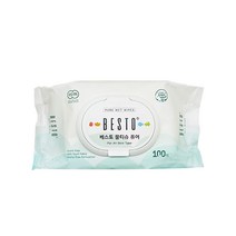 산도깨비 베스토 퓨어 물티슈 100매 캡형 24개입