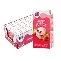 배스킨라빈스 베리베리 스트로베리 우유 24p, 190ml, 3세트