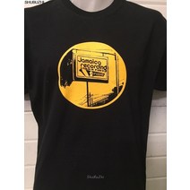 레게 studio 1 circle logo black shirt dub reggae trojan records vinyl ska blue beat men cotton 자메이카