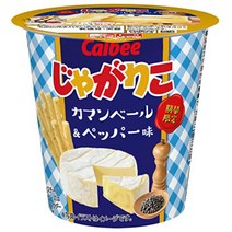 가루비 자가리코 한정 까망베르 & 페퍼맛 52g 12개, 단일상품개