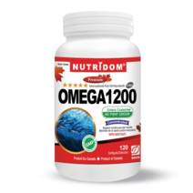 뉴트리돔 알티지 오메가 1200mg 캐나다직발송 뉴트리오메가3 Rtg, 120정, 1개